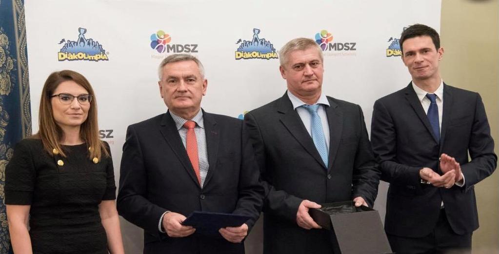 DIÁKOLIMPIA EREDMÉNYESSÉGI DÍJÁTADÓ, Budapest, 2019.01.24.