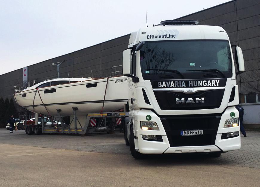 HAJÓSZÁLLÍTÁS / BOAT TRANSPORTATION Sok éves gyakorlattal és komoly eszközparkkal vállaljuk vitorlás és motoros hajók szakszerű szállítását Magyarország és Európa területén.