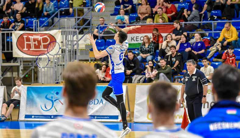 SPORT 21 Kupadöntős a HÉP-KRC Kupadöntőbe jutottak a kecskeméti röplabdások.