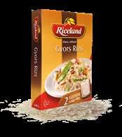 rizs főzőtasakos 2x125 g 265 Ft RICELAND Barna rizs főzőtasakos