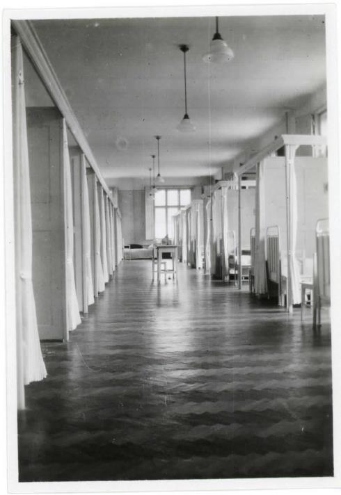 21. kép hálóterem. Sophianum. 1917. 87 22. kép Hálóterem. Szent-Szív-Intézet Sacré Coeur Budapest VII.