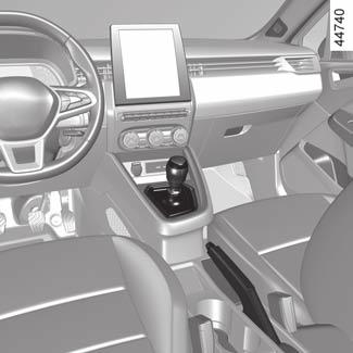 SEBESSÉGVÁLTÓ KAR, kézifék Kézifék Sebességváltó kar Mechanikus sebességváltós jármű: kövesse a gombon levő rajzolatot 1. Automata sebességváltóval felszerelt gépjárművek: 2.120.