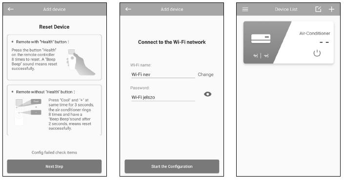 Figyelem! A készülékben található Wi-Fi modul, a kereskedelemben kapható vezetéknélküli routerek nagyrészéhez azonnal, probléma nélkül kapcsolódik.