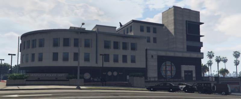 Az LSPD akadémiájá nak központja, valamint a bűncselekményekből származó