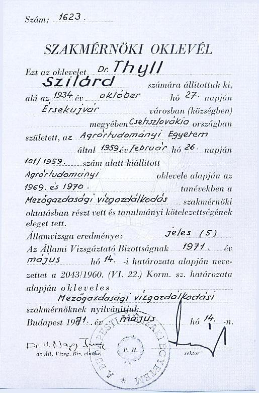 Állami nyelvvizsga bizonyítványom angol nyelvből