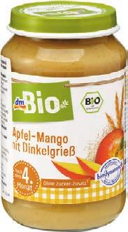 hó 899Ft dmbio desszert 4 hónapos kortól, alma mangó gríz 190 g