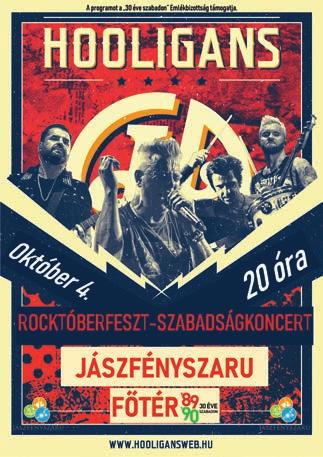 17:00 Máté Péter emlékest Jáger János és barátai koncertje a művelődési házban 23. 16:30 Városi ünnepség kezdete koszorúzás az 1956-os emlékműnél 23.