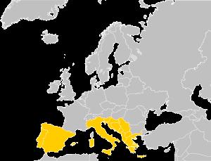 országok Mediterrán éghajlat