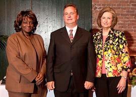 Assisting with the presentations were Dr. Craig Slater (VP of Medical Affairs), Dr. David Martin (Chief of Staff) and Ginger Scott (Vice President of Human Resources).