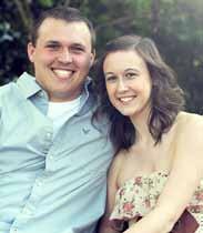 C. The bride is the daughter of Jerry and Sue Hawks of Whiteville. She is the granddaughter of Zeb T. West and the late Addie Marine West of Dover and the late Mr. and Mrs. E. L. Hawks of Whiteville. The groom is the son of Edward and Sherry Melvin of Elizabethtown.
