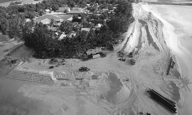 A szintén a Csendes-óceán térségében található Kiribati hasonló sorsra ítéltetett.