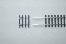 azt külön kell megvásárolni (cikkszám: 55290) G239 55200 Egyenes sín, 239 mm Egyenes sín G239, 239,07 mm G231 55201 Egyenes sín, 231 mm Egyenes sín G231, 230,93 mm G119 55202 Egyenes sín, 119 mm