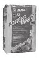 25 kg, szürke 1159776 5698 227,9/kg KERACOLOR FF FLEX Előkevert, fokozott terhelhetőségű, polimerrel módosított, vízlepergető