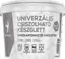 Dörzsölt felület, maximális szemcsenagyság 1 mm. 25 kg 1176961 7334 293,4/kg BAUMIT FINOBELLO Beltéri, fehér, univerzális kézi gipszes glettanyag 0-10 mm-es vastagságban.