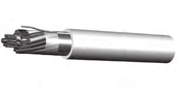 0,6 mm átmérővel, PVC-érszigeteléssel, PVC-köpennyel, amely szürke vagy elefántcsontszínű; felhasználási terület: távközlési központokban belső összekötő vezetékként, kaputelefonokban,