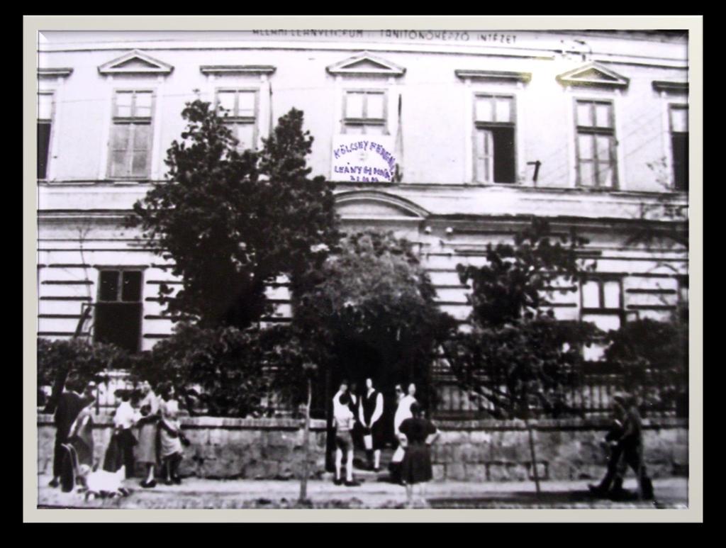 Intézményünk 1958-ban kapta az