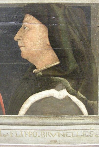Filippo Brunelleschi (1377-1446) szobrász, aranyműves, építész fő művei Firenzében találhatók a perspektíva
