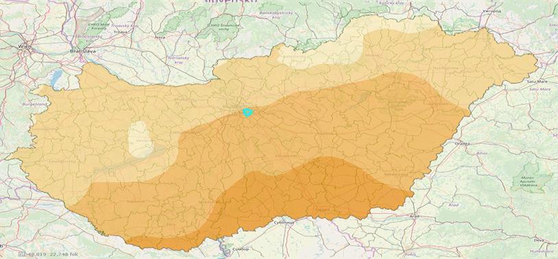 1.3.2.3 Károk a közlekedési infrastruktúrában A közlekedési infrastruktúrát a szélsőséges hőmérsékletek mind nyáron a forró időszakokban, mind télen a fagyos napokon károsítják.