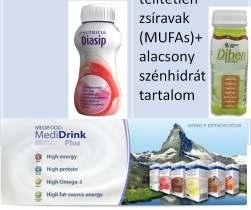 !! Magasabb zsírtartalom, alacsonyabb szénhidrát tartalom 1. Alacsonyabb zsírtartalom, komplex szénhidrátok 2.