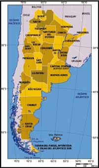 11 San Juan, és Mendoza tartományokon húzódik végig, 4000-5000 méternél magasabb vonulatát az Aconcagua csúcs zárja 6960 méteres magasságával.