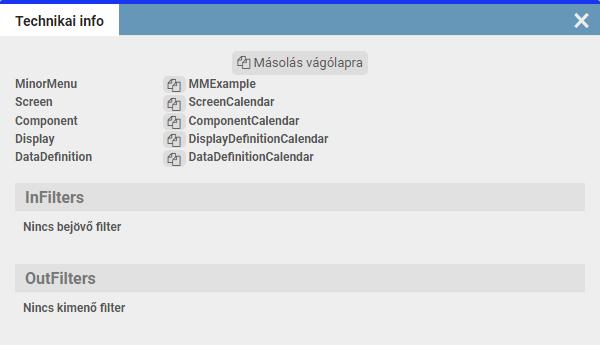 { 01 } Fejlesztői kézikönyv 6.3 - Felület általános ismertetése.