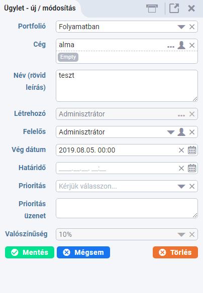 { 01 } Fejlesztői kézikönyv 6.3 - Felület általános ismertetése.