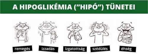 Hypoglycaemia > kompenzáló adrenalinszekréció: szimpatikus izgalmi tünetek: tachycardia,