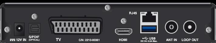 1.4.4. A HDMI vagy SCART kábel csatlakoztatása a Horizon HD Mediaboxhoz (D) Kérjük, csatlakoztassa a Horizon HD Mediabox HDMI vagy EURO-SCART csatlakozójához a telepítőkészletben mellékelt HDMI vagy