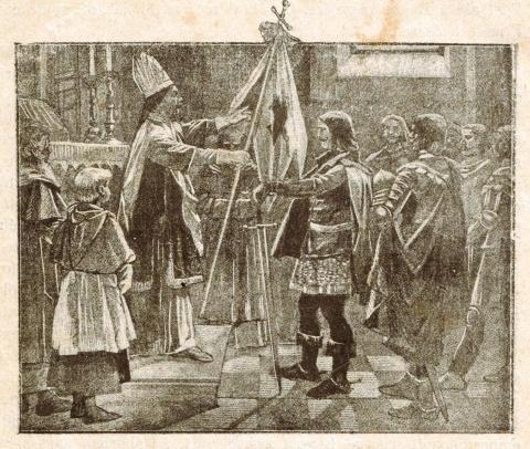hadjáratot hirdetett a török ellen, s annak vezetésével az őt megválasztó konklávén legfőbb riválisaként fellépő Bakócz Tamás bíboros, esztergomi érseket bízta meg.
