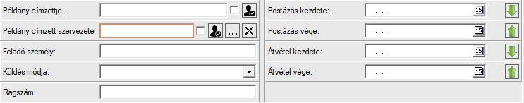 Iktatás szerint Lehetőségünk van, az iktatással kapcsolaton információk megadására.