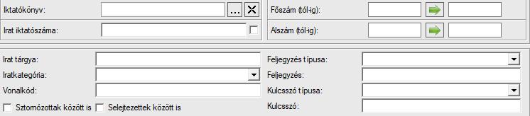vonalkódot, a keresés hatékonysága érdekében.