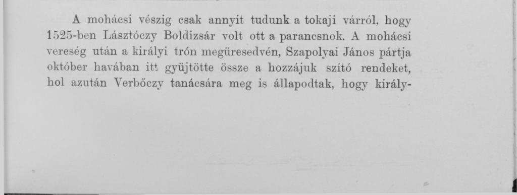 A mohácsi vészig csak annyit tudunk a
