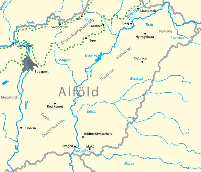 43 Földrajz Az Alföld Az Alföld népessége A magyarság már a honfoglaláskor (896 körül) elfoglalta az Alföldet. A középkorban betelepültek a kunok és a jászok, akik elmagyarosodtak.