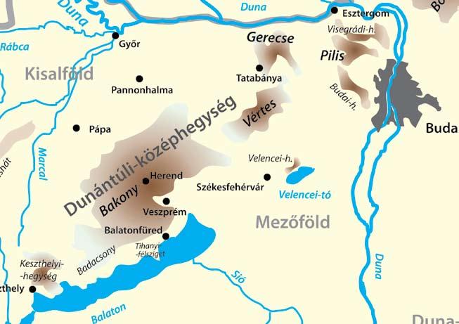 52 A táj természeti kincsei, mezőgazdasága és ipara jó minőségű feketeszén, uránérc, jól faragható