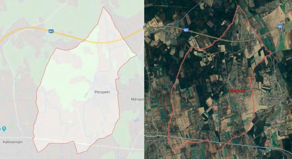 Nyíregyháza 27 km, Nyírbátor 14 km, Mátészalka 34 km, Kállósemjén 6 km, Nagykálló 14 km, Máriapócs 3,5 km távolságra található.