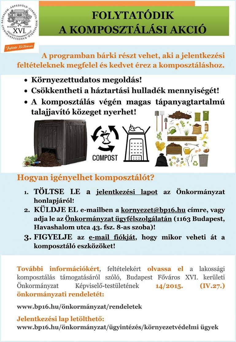 Komposztáljunk! A komposztálás a legjobb módja annak, hogy csökkentsük a hétköznapi hulladékunkat, és ingyen szerves, humuszszerű anyagot biztosítsunk növényeinknek.