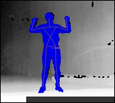A Kinect "látja" a