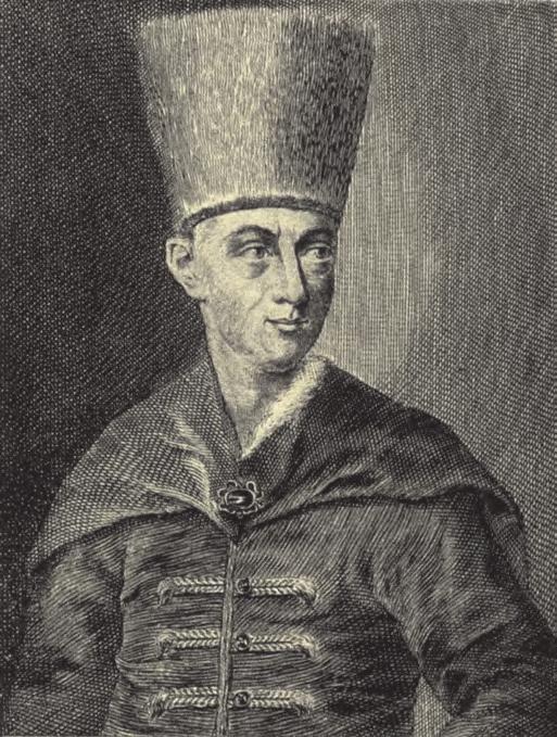 OROSZORSZÁG ZAVAROS IDÔSZAKA Borisz Godunov cár torzító ábrázolása egy XVIII. századi metszeten 50 mélycserérôl senki, így a cárevics anyja sem tudott.