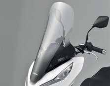 KÉNYELEM SZÉLVÉDŐSZETT 08R70-K96-T00 Kifejezetten a PCX 125-höz készült ez a sportos szélvédő,