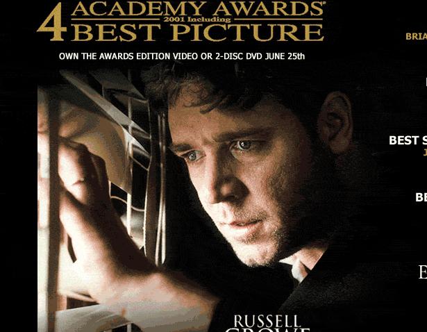 A híres, Nobel-díjas matematikus, John Nash (1928-2015) életéről szóló film, aki szkizofréniával élt: - Hallucinációk (e.