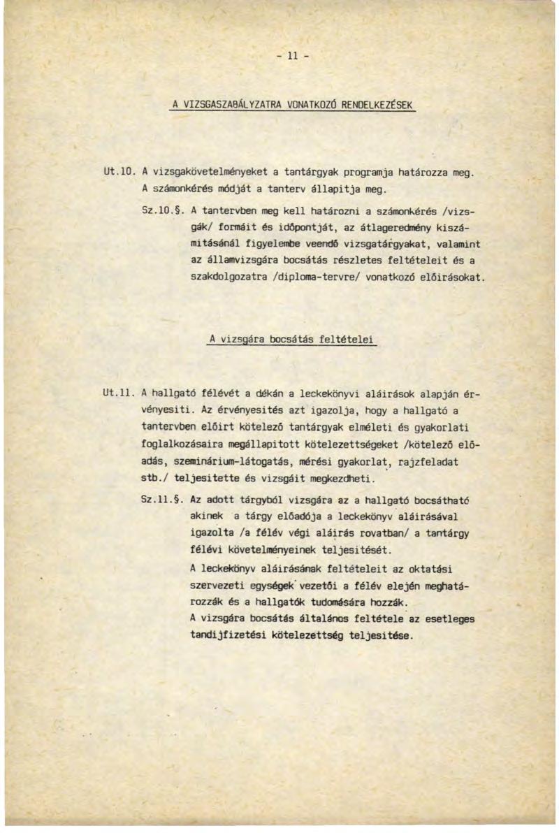 - 11 - A VIZSGA5Z