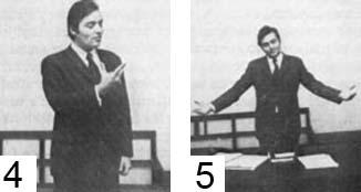 kép) Ilyen gesztust alkalmazzunk, ha például azt mondjuk, ott, azon a helyen állt a vádlott". [...] Felsorolás esetén [...] a felsorolt tagokat szemléletesen az ujjunkon is számolhatjuk.