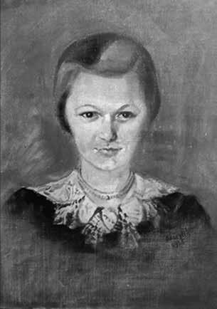 portréja, 1935 körül, 120 85 cm, magántulajdon. 6.