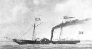 Ein Brief nach Bordeaux, Frankreich (Abbildung 1) wurde mit SS Bergen am Samstag, 5. November 1853 transportiert und kam in Hamburg am folgenden Dienstag nach nur drei Tagen an.
