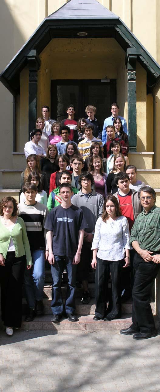 12.d 1. Aczél Ádám 2. Balázs Áron 3. Bálint Emese 4. Barcsik Ildikó 5. Boksay Katalin 6. Engel Gábor 7. Folyovich Anna 8. Freész Gergely 9. Gódor Mariann 10. Gosztonyi Balázs 11. Gyõrbíró Tibor 12.