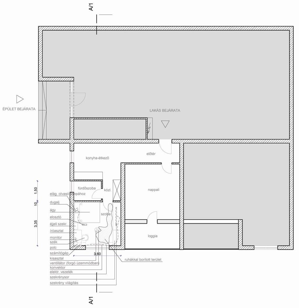 A helyszíneknek 3 állapotát különböztethetjük meg: a tűz előtti (eredeti); a tűz utáni; és a szemle megkezdésekor észlelt állapot.