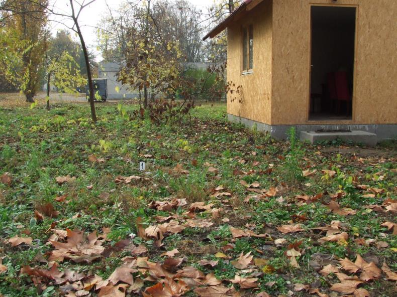 Léptékes felvétel Az így elkészített fényképen a tárgy mellett látszik a léptékes mérőeszköz képe, és amilyen mértékben kisebbedett a tárgy vagy a nyom képe, olyan mértékben kisebbedett a centiméter"