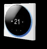 Padlón álló beltéri egység - EAV(H/X)-D Daikin szem valós állapotjelzés IF és Reddot díjas Fehér és ezüst színekben elérhető 600 x 600 mm alapterületet igényel Fekete előlap MMI vezérlővel Színes,
