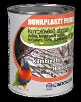 Egyesíti a korróziógátló alapozó és az átmeneti védelmet biztosító Shop-primer öszszes jó tulajdonságát. Fedő zománcréteg nélkül ideiglenes korrózióvédelmet biztosít (6 hónap fedett helyen).