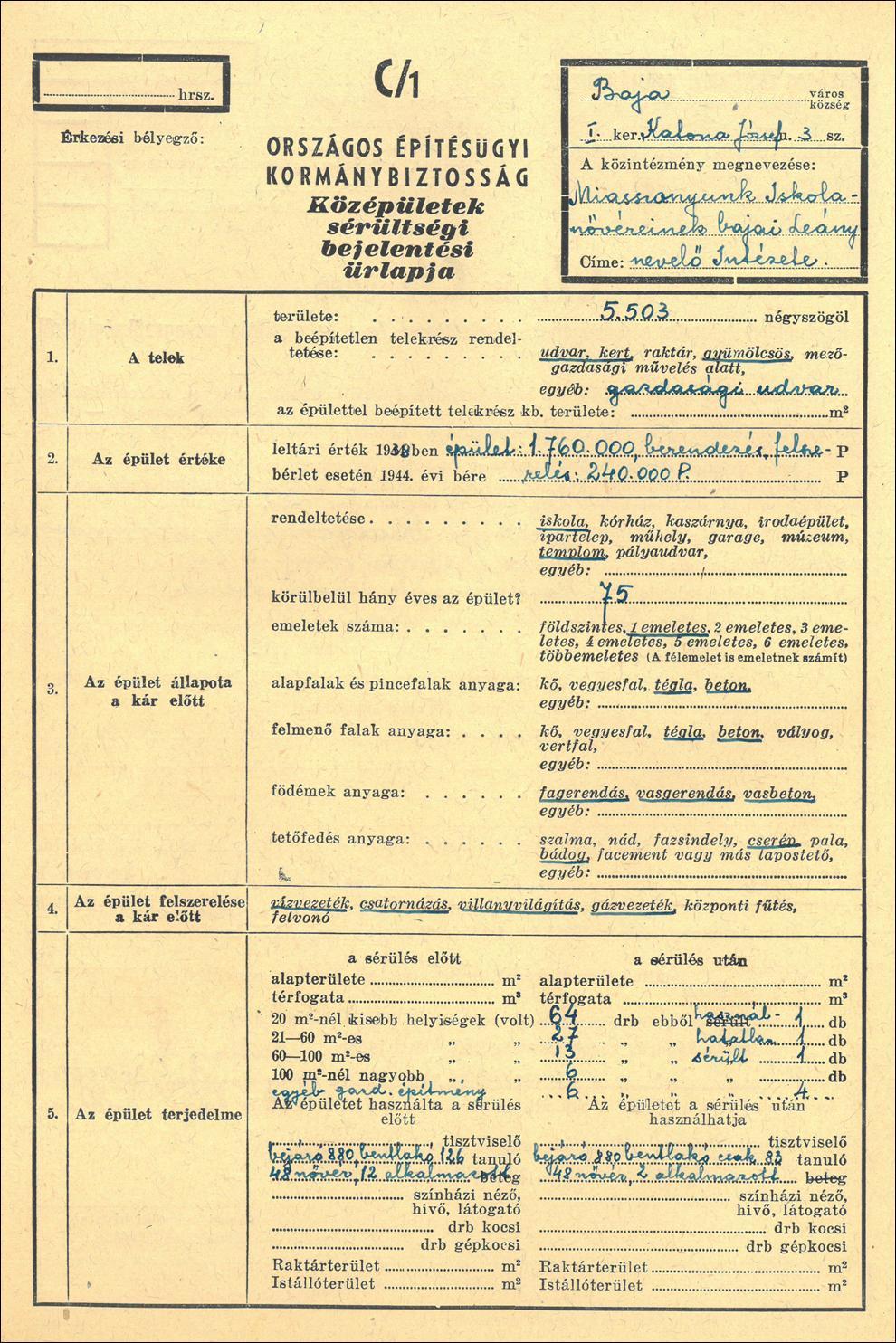 1. melléklet MNL BKML IV. 1416.